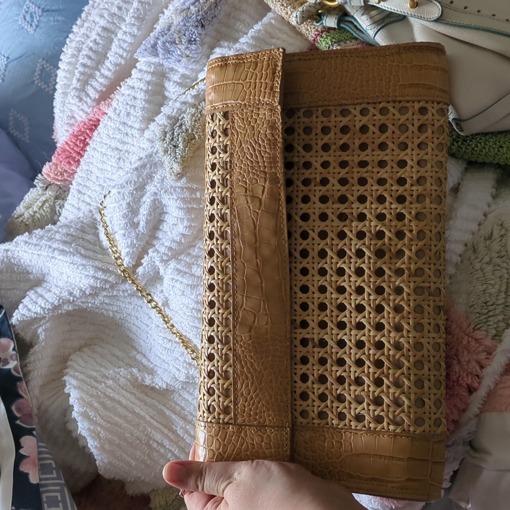 Wicker handbag